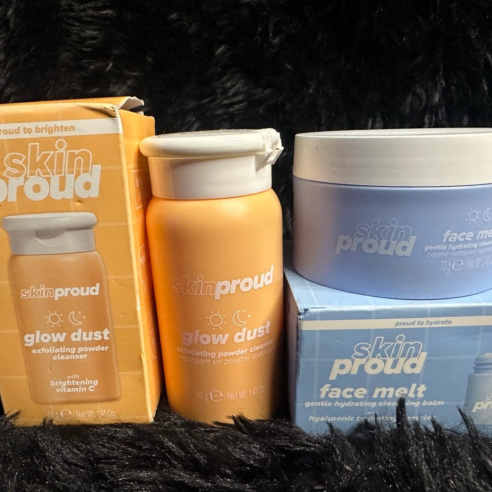 Glow Dust Exfoliating Powder Cleanser - Orange